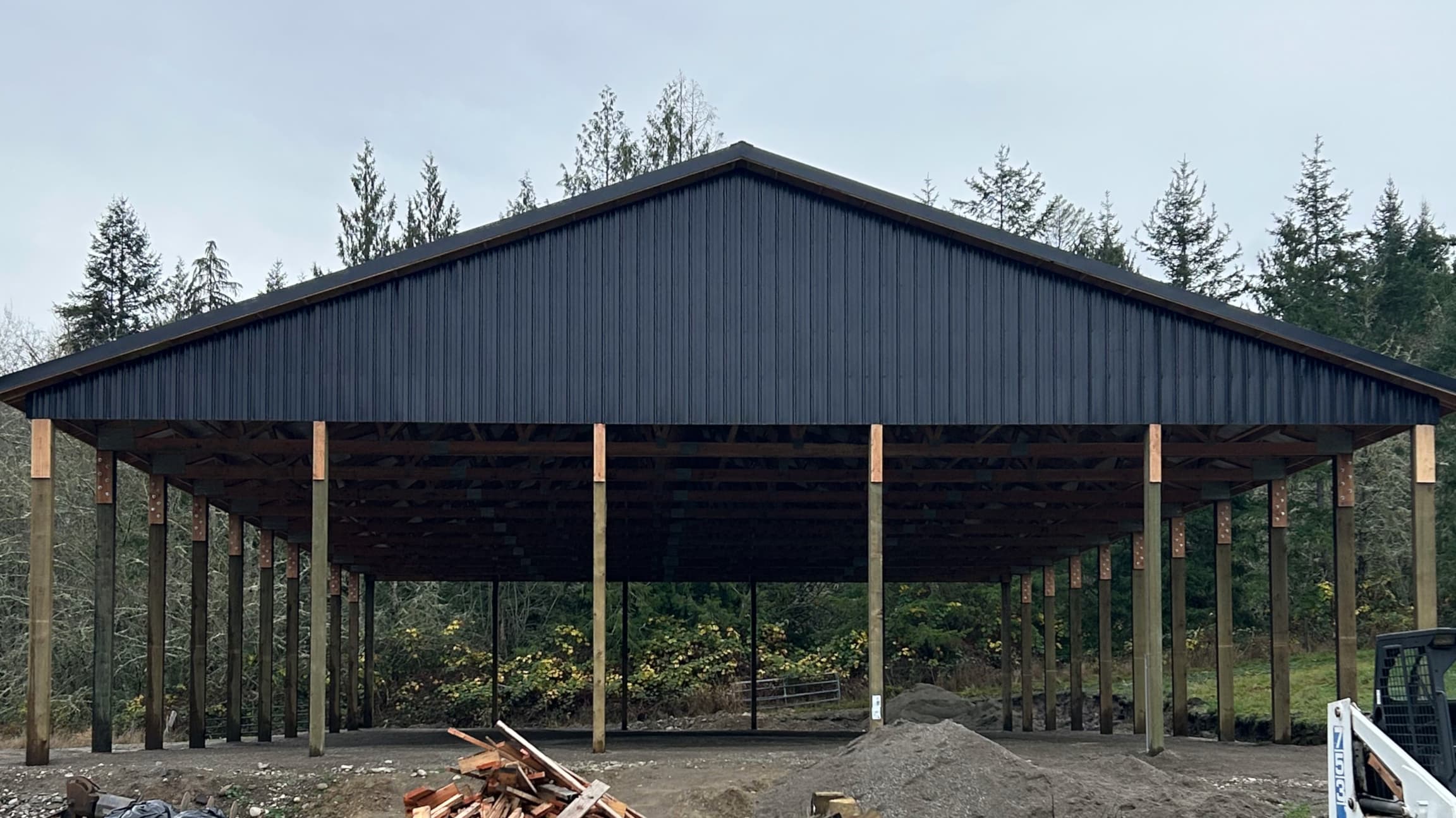 Premium 60x100 Covered Horse Arena | Eatonville, Washington